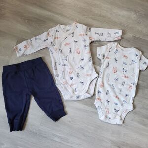 Baby soft cotton bodysuit long & short sleeves